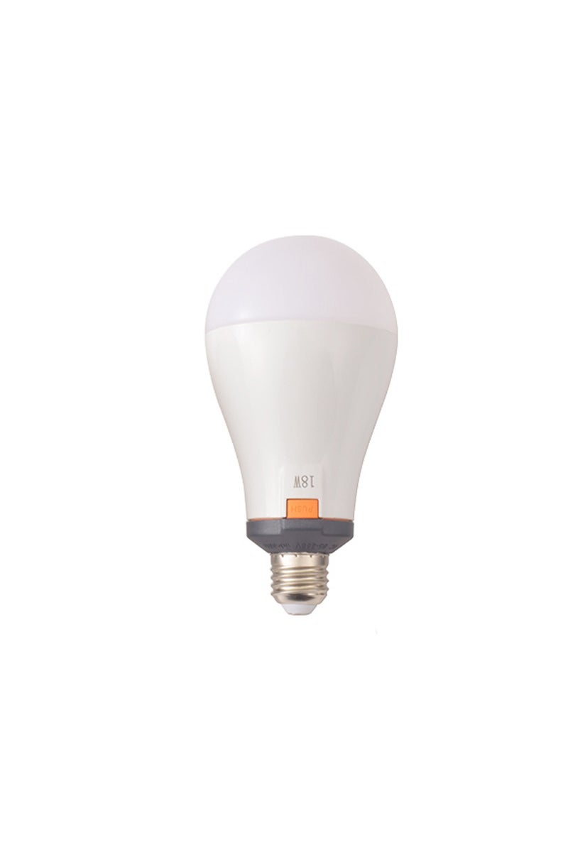 BlueFire 18W Rechargeable Emergency LED Bulb with Built-in Lithium Battery 1200mAh, Multifunction Cordless Energy-Saving Lamp for Home, Office & Camping, Cold White 6000K, Overcharge Protection, Up to 10 Hours Backup, E27 Base – Ideal Emergency Lighting - Image 1