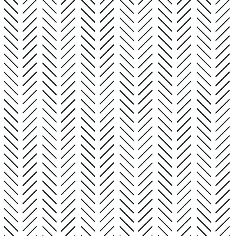 Blooming Wall Minimalist Black and White Tick Mark Neutral Peel and Stick Wallpaper Herringbone SelfAdhesive Prepasted Wallpaper Wall Mural Wall Decor177x118