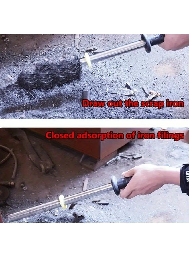 Heavy Duty Magnetic Iron Pick Up Tool With Strong Base For Drill Grinder Cleaning - Image 5