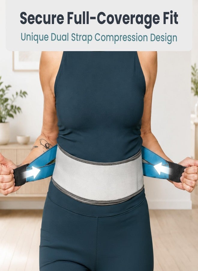 Pelegon Ice Pack for Back for Lower Back Pain Relief - Reusable Lower Back Ice Pack Wrap with Adjustable Brace - Cold Therapy Gel Pack for Sciatica, Coccyx, Herniated Disc and Recovery - Image 5
