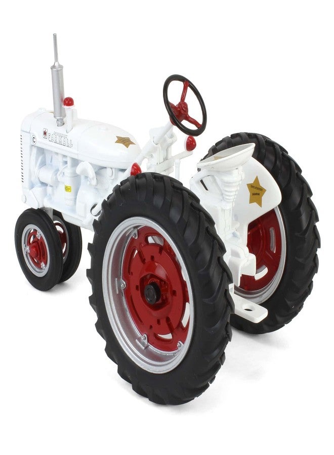 ERTL 1/16 Farmall C White Demonstrator Tractor, 75th Anniversary 44414 - Image 4