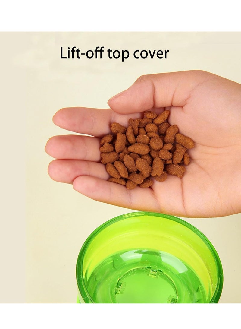 لعبة موزع حلوى الضفدع للقطط، لعبة توزيع الطعام - لعبة تفاعلية للقطط، ألعاب موزع الطعام للحيوانات الأليفة والقطط وألعاب القطط ذات التغذية البطيئة، ألعاب القطط اللطيفة - Image 3