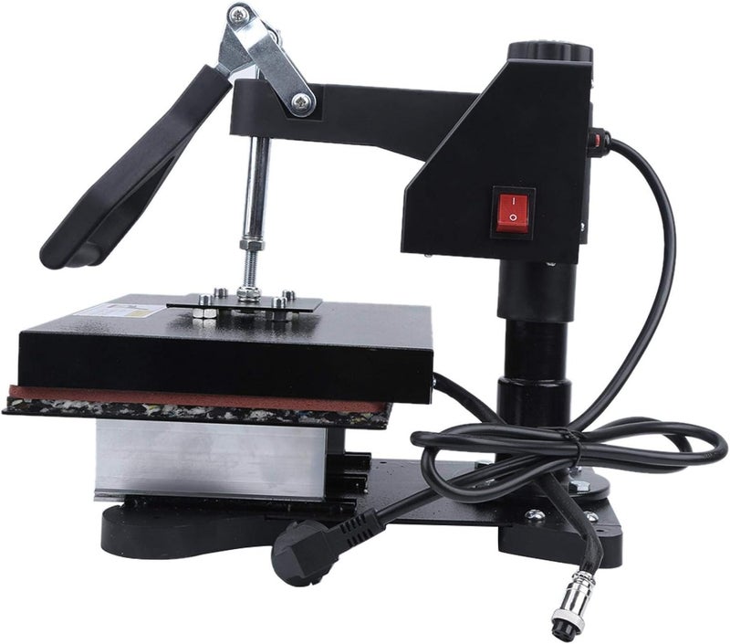 klarako Heat Press Machine, High Pressure Dual-Display Manual Heat Transfer Machine Press Printer Multipurpose Swing Away Sublimation Hot Pressing Machine for T-Shirt Hat Cap Mug Plate (110V) - Image 5