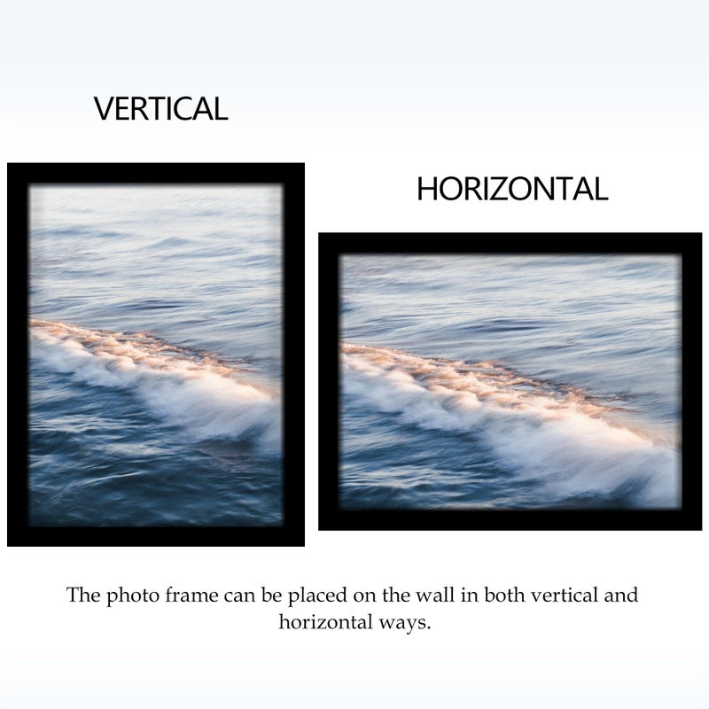 Fisnish 12x16 Picture Frame Black  Classic Poster Frame for Horizontal or Vertical Wall Mounting  1 Pack - Image 5