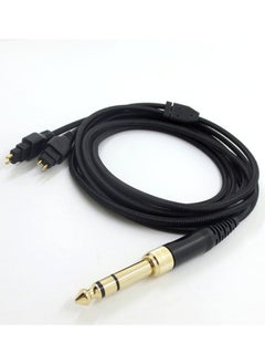 Arabest [Upgrade] Replacement Audio Cable Compatible with Se-n-n-he-i-s-er HD650, HD600, HD580, HD660S, HD58X, HD565, HD545, HD535, Massdrop HD6XX Nylon Braided Headphones 1.2meters/4feet (Black)  - Image 3
