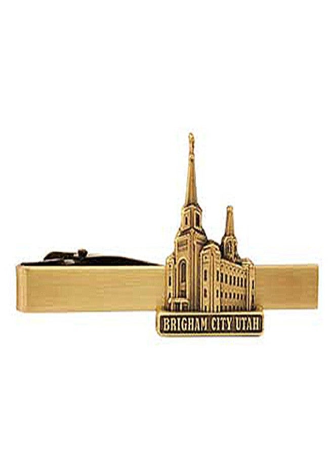 Ringmasters Gold Tie Clip by Ringmasters | LDS Temple Tie Clips | Suit Accessories, (Brigham City Utah) - Image 1