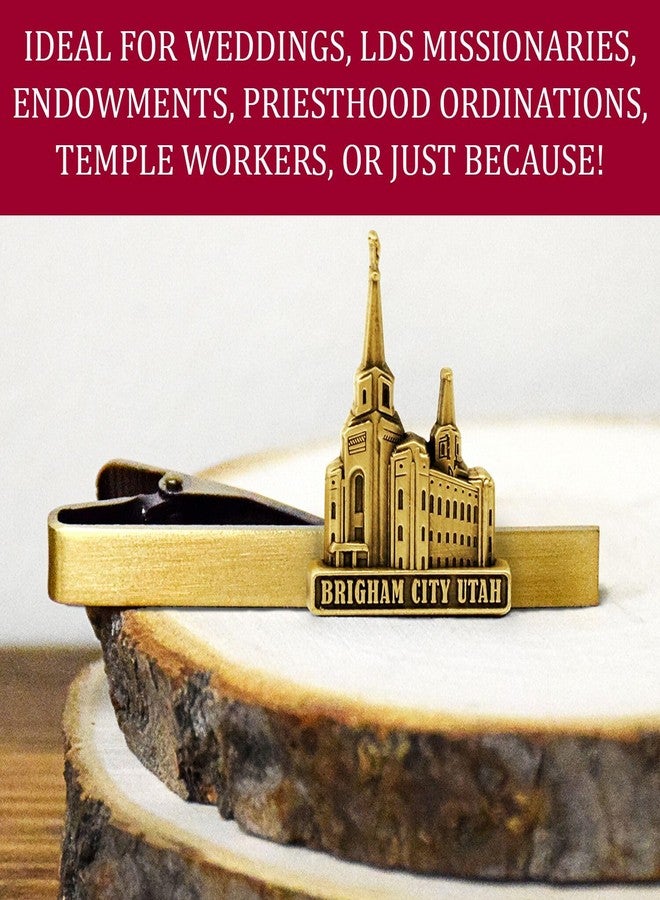 Ringmasters Gold Tie Clip by Ringmasters | LDS Temple Tie Clips | Suit Accessories, (Brigham City Utah) - Image 5