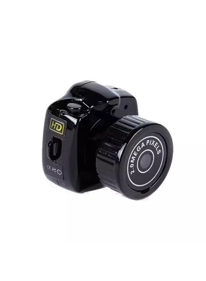 Photographable Necklace Camera Campus HD Ccd Small Camera Student Party Campus Travel Record Life Photo-Color:Black Y20  - Image 1