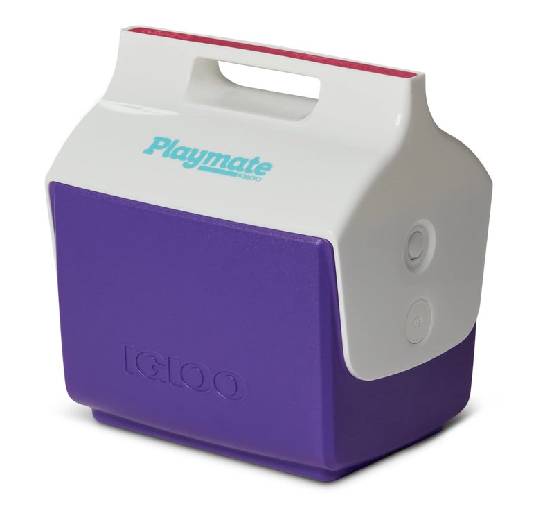 Igloo Retro Little Playmate: Purple 7 qt Cooler - Image 2