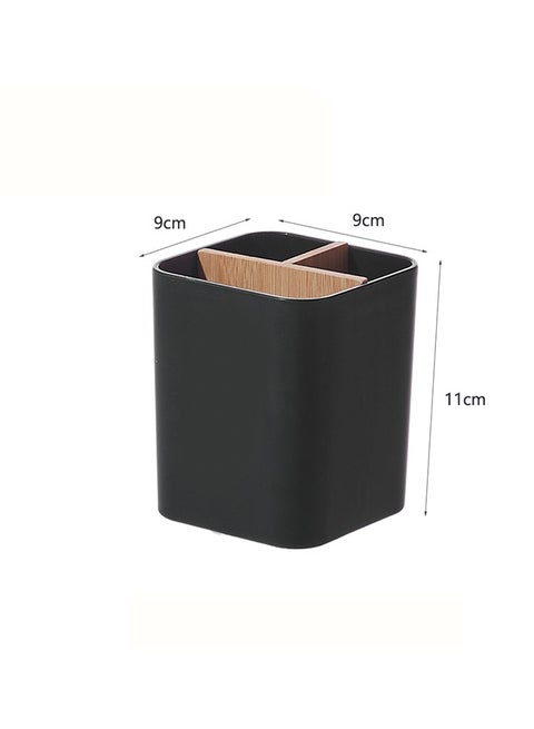 حامل فرشاة الأسنان للحمامات ، 3 فتحات فرشاة الأسنان وحامل معجون الأسنان الحمام منظم عداد فرشاة الأسنان الكهربائية ، خيط الأسنان ، حلاقات