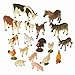 Constructive Playthings Realistic Farm Animal Toys Age 3 and Up Set of 18 - Image 3
