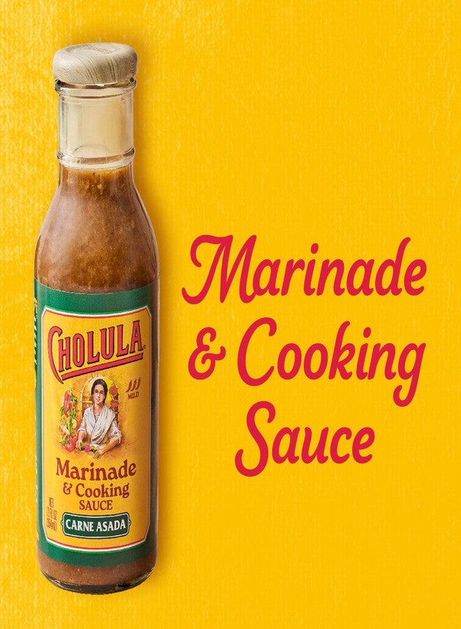 Cholula Marinade & Cooking Sauce, Carne Asada, For Carne Asada Tacos, Taco Salad, Steak Marinade and More, 12 fl oz - Image 2