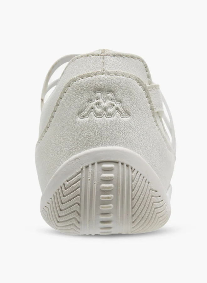 Kappa Girls' Solid School Shoes with Elasticated Strap