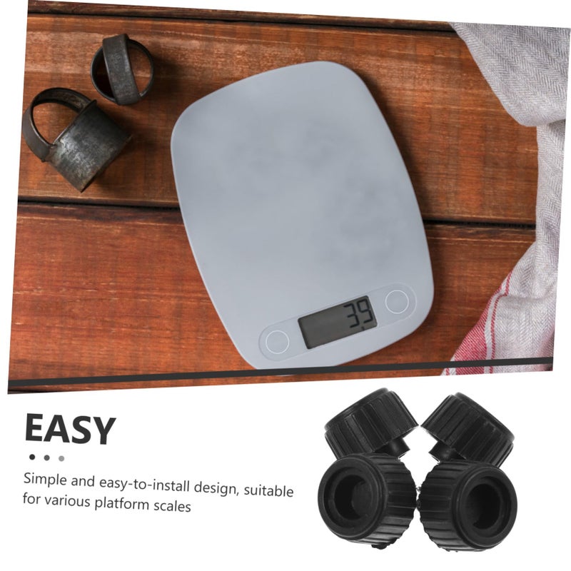 4Pcs Electronic Scale Feet Replacement Non Slip Shock Absorber Compatible with Platform Scale - Image 5