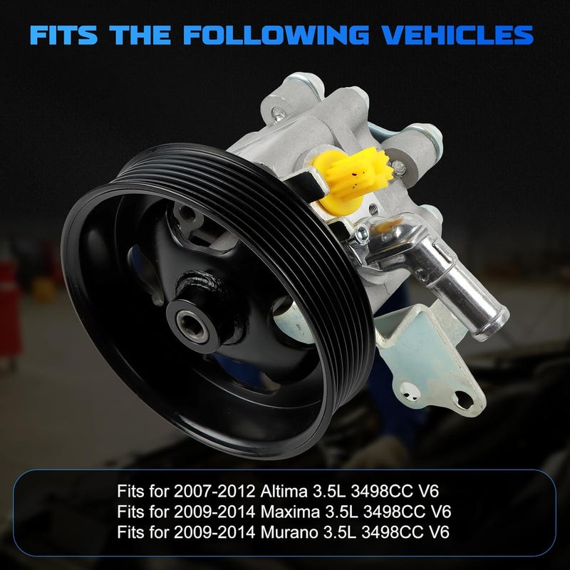 YOMALL Power Steering Pump 21-5485 for Nissan Altima, Maxima, and Murano - Image 2