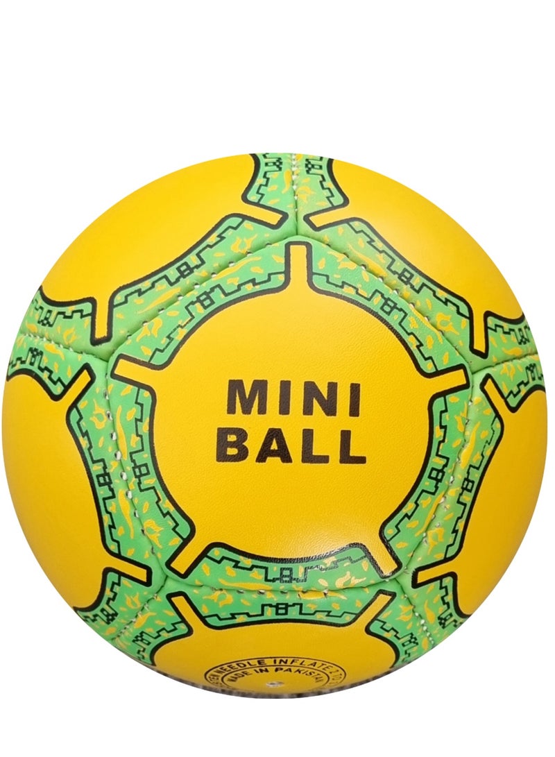 ALLKING Mini Football for Kids Suited for The Grass Fields |Practice Ball | Soccer Ball | Size - 3| 14 Cm/ 5.5 Inches  - Image 1