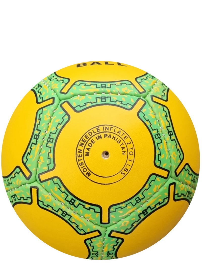ALLKING Mini Football for Kids Suited for The Grass Fields |Practice Ball | Soccer Ball | Size - 3| 14 Cm/ 5.5 Inches  - Image 2