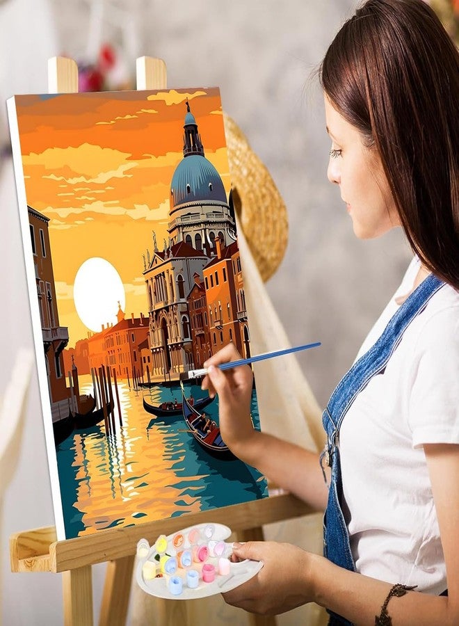 TREXEE Acrylic Oil DIY Paint by Number Kit For Adults & Kids Beginners Diy Canvas Oil Painting Art Craft Wall Home Decor Gift Oil Paint Craft Kit With Tools,Pigments, Multicolor (50X40 CM)(without frame) - Image 5