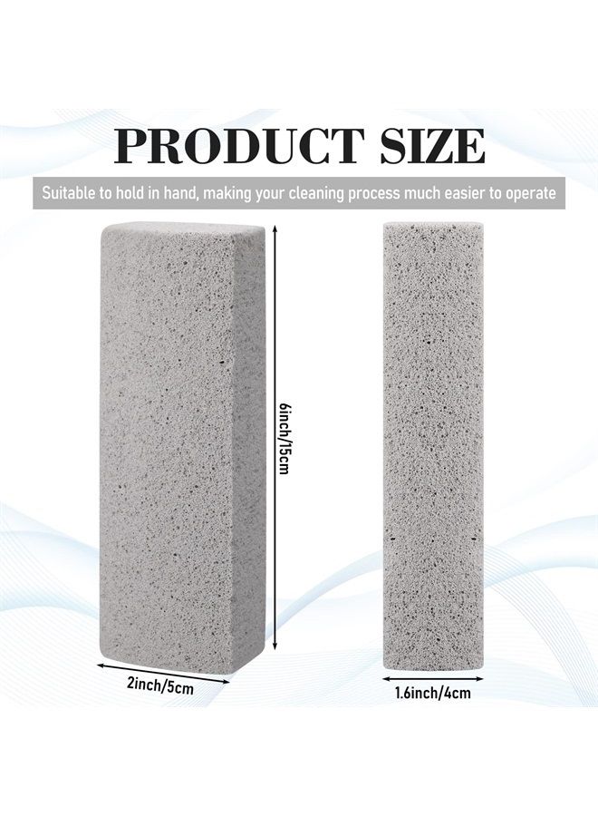 Loopeer 2 Pcs Pet Hair Remover Pumice Stone for Dog Cat Hair Removal Cleaning Pet Hair Stone 6 Inch Dog Fur Removal Tool for Car Interior Bedding Carpet Couch Furniture Cleaning  - Image 2