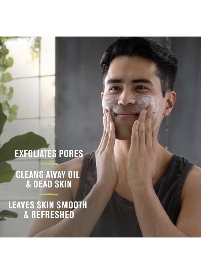 Every Man Jack Gentle Exfoliating Face Scrub For Men- Exfoliate Away Dead Skin, Moisturize, and Revive Tired Skin with Jojoba Beads, Hyaluronic Acid, and Caffeine - 4.2 oz Men's Face Scrub -Twin Pack - Image 3