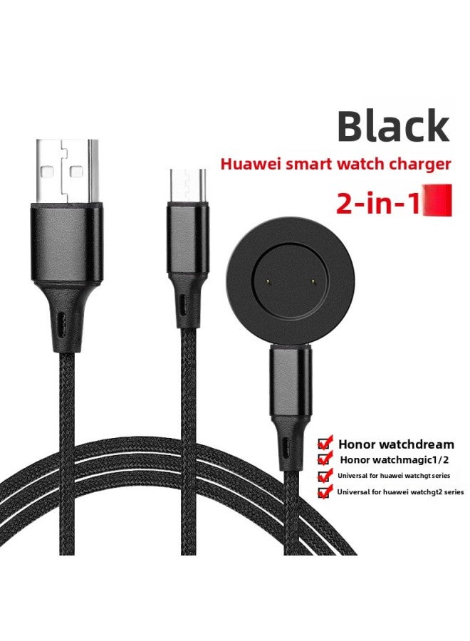 Applicable To Huawei GT Watch Charger Huami 3/2/GTR/ticwatch/Glory Bracelet 4/5 Collection Accessories 