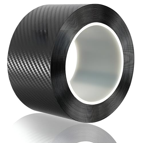 iWagon-Car Carbon Fibre High Gloss Anti Scratch Black Carbon Fiber Paint Protection Film Tape Car Accessories for All Cars - Image 1