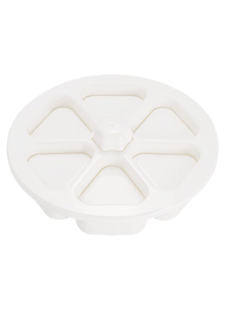 Loquat 6 Cavity Triangle Sushi Rice Onigiri Mold, Non-stick Sushi Maker Tools Sushi Molder Set - Image 1