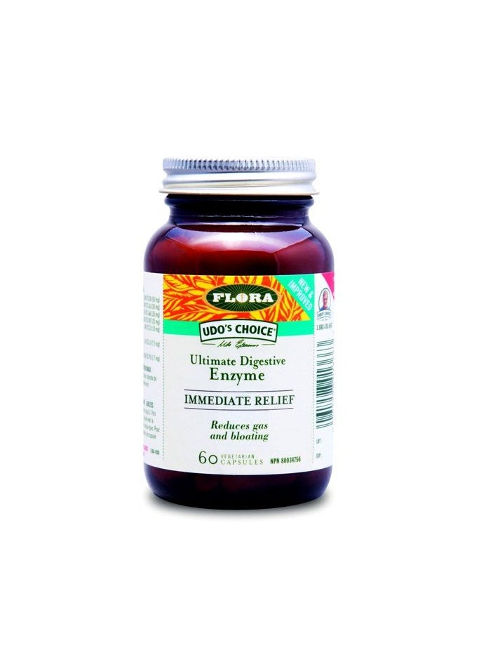 Flora Flora Ultimate Digestive Immediate Relief Enzymes 60's 