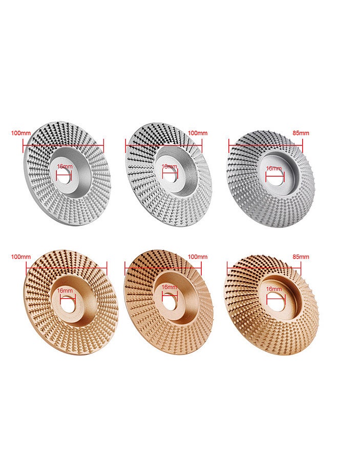Sanding Carving Woodworking Angle Grinding Wheel  Rotary Tool Abrasive Disc For Angle Grinder Tungsten Carbide Coating Bore Shaping  - Image 4