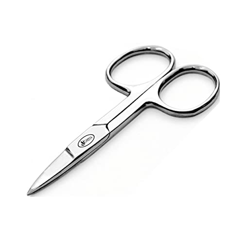 Greta Slant Tip Tweezer & Scissor, Precision for Moustache Beard Eyebrow Nose Hair Trimming & Scissor for Upper Lip Eyebrows - Image 3