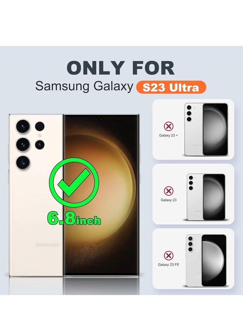 Raxoom Samsung Galaxy S23 Ultra Case Cover Compatible with MagSafe Case Slim Thin Magnetic Cover for Samsung Galaxy S23 Ultra 6.8-inch - Image 2