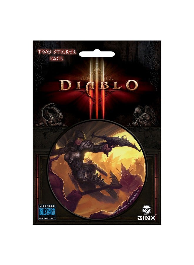 JINX ملصق فئة صياد الشياطين من لعبة Diablo Iii متعدد الألوان مقاس 3 بوصات - Image 1