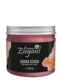 Elegant Elegant Nourishing Sugar Scrub – 350 gm – Sugar + Himayalan Pink Salt  - Image 1