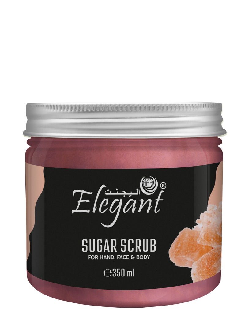 Elegant Elegant Nourishing Sugar Scrub – 350 gm – Sugar + Himayalan Pink Salt - Image 1