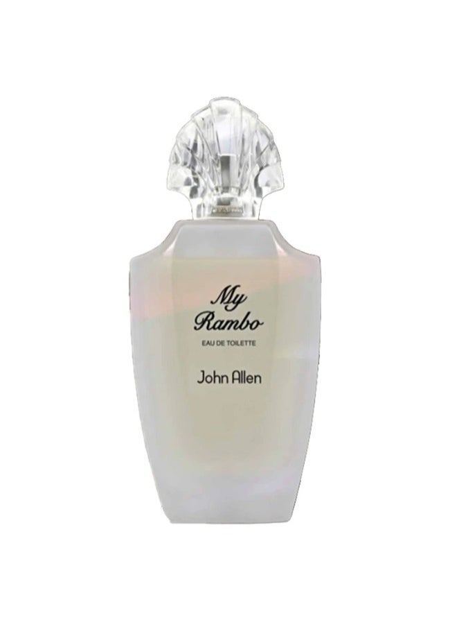John Allen My Rambo Eau De Toilette - 100ml | Fresh, Floral, and Oriental Fragrance for Women  - Image 3