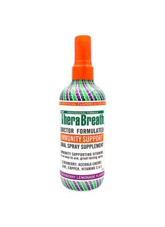 Immunity Support Doctor Formulated Oral Spray Supplement Elderberry Lemonade 10 Ounce