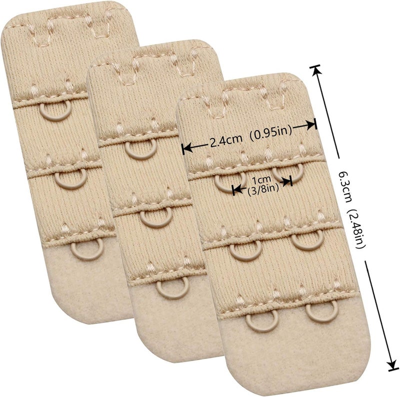 Wingslove Womens Bra Extender Bra Band Breathing room 3pcs-Pack Multi-size - Image 2