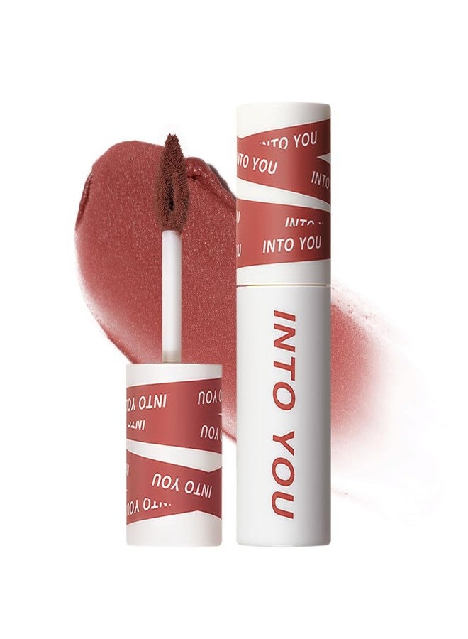 INTO YOU Velvet Matte Lip Stain, Lip Tint, High Impact Lipcolor, Dual-Use For Lips And Cheek - Nude (EM08) - Image 1