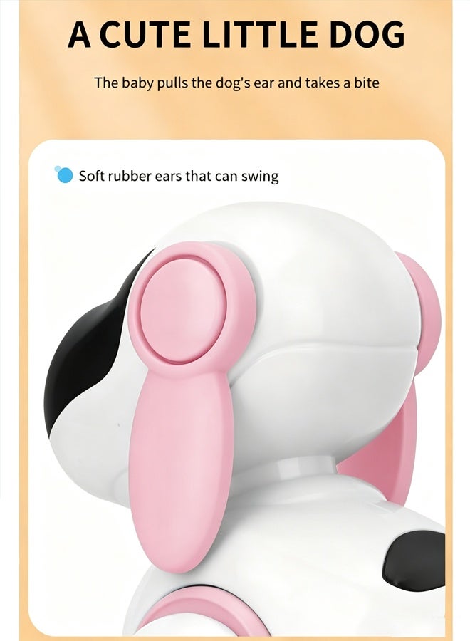 aoduoyaya Robot Dog Toy, Electric Walking Robot Puppy with LED Colorful Lights and Music,Interactive EducationalToy, Electronic Pet Toy for Toddlers Boys Girls, Kids Early Educational Birthday Gift - Image 4
