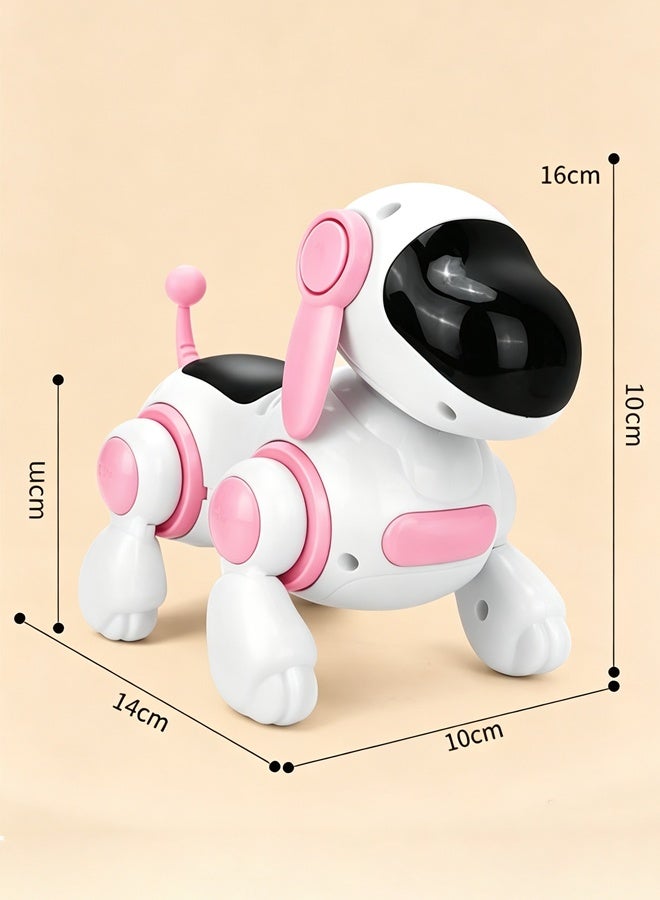 aoduoyaya Robot Dog Toy, Electric Walking Robot Puppy with LED Colorful Lights and Music,Interactive EducationalToy, Electronic Pet Toy for Toddlers Boys Girls, Kids Early Educational Birthday Gift - Image 2