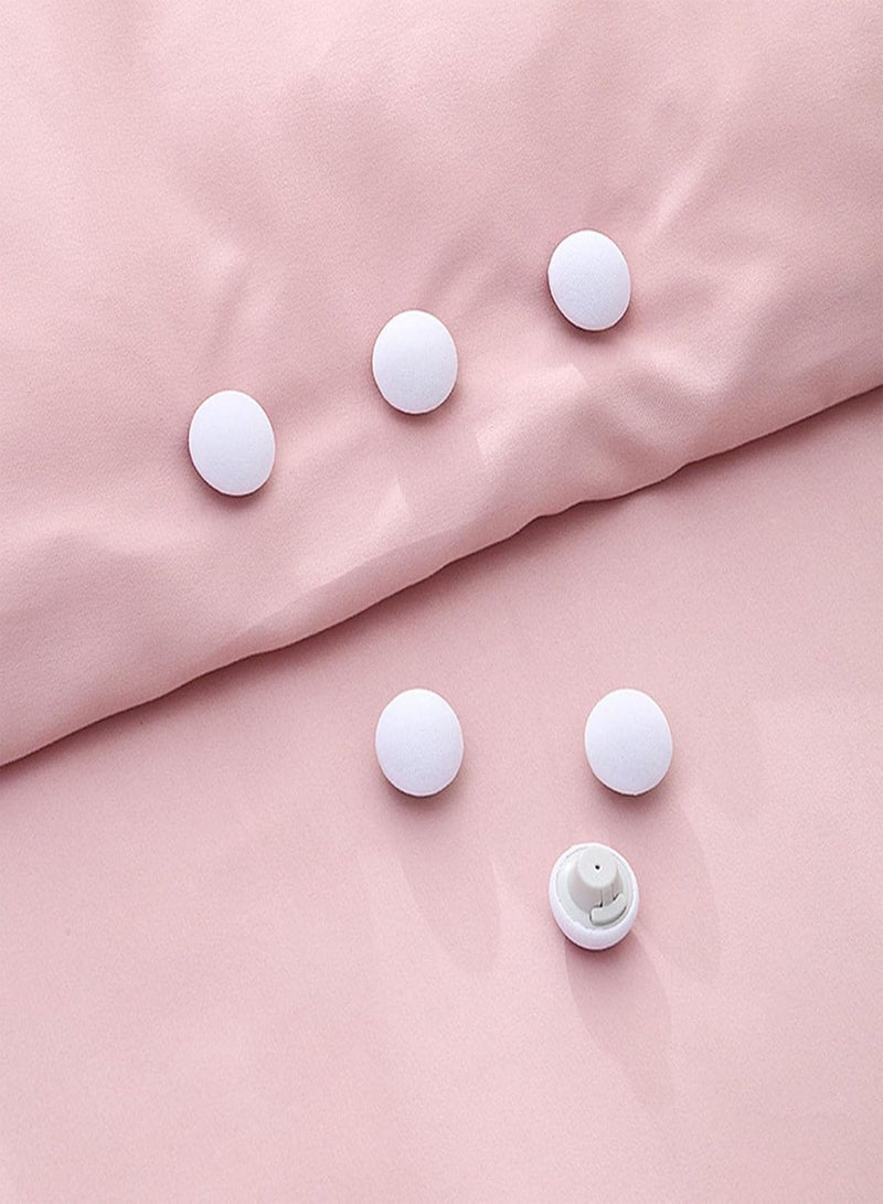 GGOOT Duvet Clips, Mushroom Quilt Fixer, Duvet Clips for Duvet Insert Inside Bed Button Fasteners Prevent Blanket Sliding, Bedding Accessories for Duvet Needles - Image 3