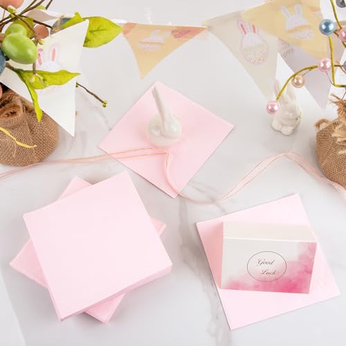 FLOWERCAT 100-Count 2-Ply Pink Cocktail Napkins - Beverage Napkins Disposable Premium Quality - 5" x 5" Pink Paper Napkins for Birthday Party & Mother's Day,Bar,Weddings - Image 5