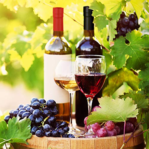 Blulu 200 Pcs Wine Sealer for Bottles PVC Heat Shrink Capsules Bottle Caps for Wine Making Cellars and Home Use (Black,Red,Gold,Silver) - Image 4