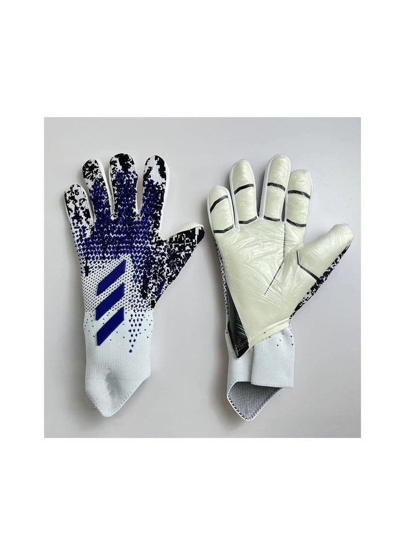 RATSAW Football Gloves Goalkeeper Gloves Goalie Gloves Offers Excellent Protection With Abrasion Resistant Non Slip And Wrist Protection Size 9  - Image 1