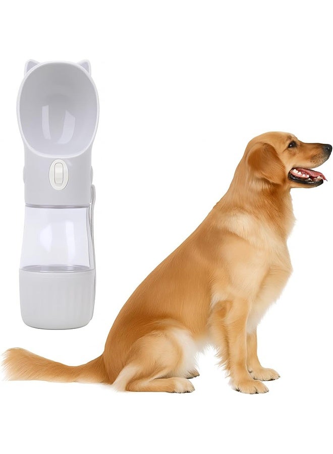 Dog Water & Food Bottle, Portable, Leak-Proof Water Bottle with Food Container for Outdoor Walking, Pet Water Dispenser for Puppy, Cats, Hamsters, Rabbits and Other Animals - Image 1