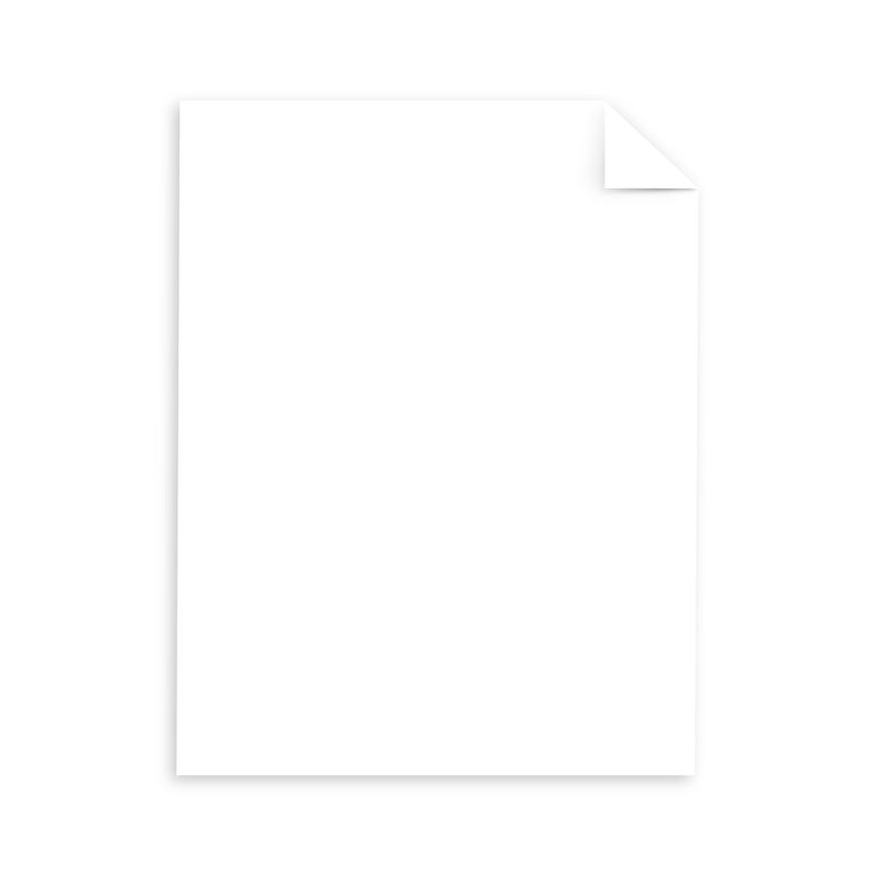 Neenah Bright White Bright White Card Stock, 96 Bright, 65 lb Cover Weight, 8.5 x 11, 250/Pack - Image 3