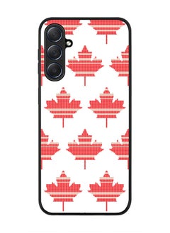 Stylizedd Rugged Black edge case for Samsung Galaxy M54 5G, Slim fit Soft Case Flexible Rubber Edges Anti Drop TPU Gel Thin Cover -  Maple Mitten  - Image 1