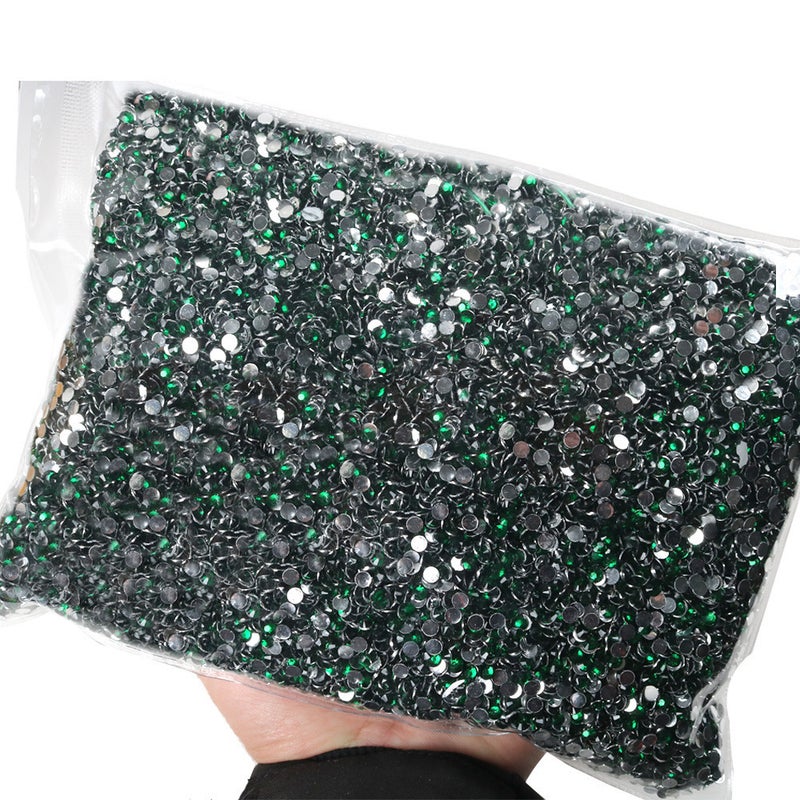 Selling Semi-Circle Resin Diamond Fantasy Jelly Ab Color Nail Diamond Mobile Phone Case Violent Bear Sticker Diamond Diy Accessories - Image 2