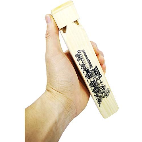 Fartime Solid Wood Train Whistle 4 Tone Musical Toy for Kids (1 pack) - Image 2