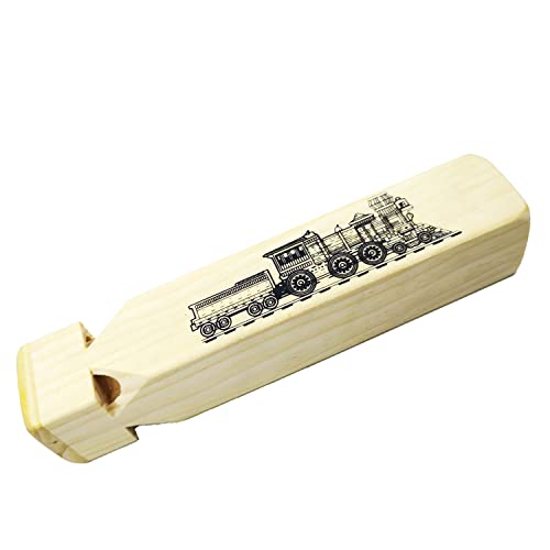 Fartime Solid Wood Train Whistle 4 Tone Musical Toy for Kids (1 pack) - Image 1